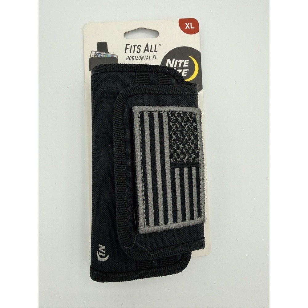 Nite Ize XL Large US Flag Universal Pouch Holster Case for Utility Tools Phones